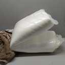 Furhaven Orthopedic Dog Bed for Large Dogs w/ Removable Bolsters & Washable Cover, For Dogs Up to 95 lbs - Luxe Faux Fur & Performance Linen Sofa - Woodsmoke, Jumbo/XL