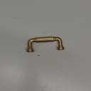 Amerock Cowrie 3 inch (76mm) Center-to-Center Champagne Bronze Cabinet Pull, BP37701CZ