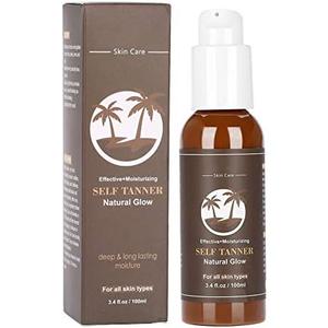 ZJchao Self Tanner, Longlasting Sunless Tanning Body Mousse with Pumped Cap Design for Fair to Medium Skin Tone, 100ml,BBD-april 4,2022