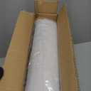 2 Tier All-Metal Rolling Cart, Rolling Storage Cart with Handle and Locking Wheels Kitchen Cart Laundry Office Bathroom Storage Organizer Cart, White