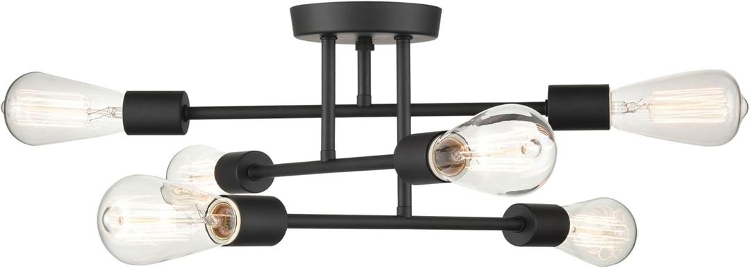 ML Lighting 4256-MB Traditional, Matte Black