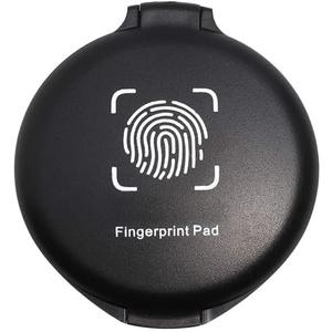 Fingerprint Ink Pad Thumbprint Ink Pad for Notary Supplies Identification Security ID Fingerprint Card Fingerprint Kit