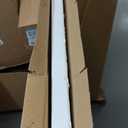 GAIDUOMAI White Canvas Wall Art Abstract Textured Painting Line Pictures Wall Decor Hand Painted Modern Wall Art for Living Room Dining Room Kitechen 24x48 Inch