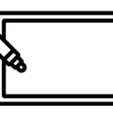 Magnetic Dry Erase Board, Size 36 x 34"