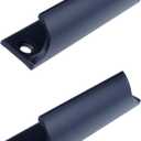 Coshar Window Pulls Sash Lifts Handle Aluminum Alloy Drawer Push Pull Handle Hardware for Sliding Window Kitchen Closet 2Pcs Black (3-inch Hole Center)