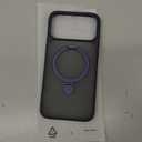 TORRAS Magnetic Ostand for iPhone 17 Pro Max Case, [Military Grade Drop Tested] [Compatible with MagSafe][Build-in Kickstand] Translucent Slim Soft Edge Anti-Fingerprint 6.9" 2026, Deep Blue