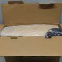 Snailax Massage Seat Cushion with Heat - Extra Memory Foam Support Pad in Neck and Lumbar,10 Vibration Massage Motors, 2 Heat Levels, Back Massager Chair Pad for Back (Navy Blue)