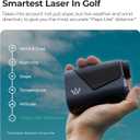 Arccos Smart Laser Rangefinder with Slope & Wind Golf AI-Powered Plays Like Distances, AI Strategy & Green Maps, Tournament Legal Toggle, Free First Year