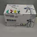 LVLP Air Spray Gun Premium Kit with 1.3/1.5/1.7mm Nozzle & Air Regulator,Automotive Paint Sprayer, for Cars & House DIY Painting Gun