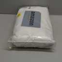 Deconovo Blackout Curtains, Thermal Insulated, W70 x L108 2 Panels, Back Tab, Machine Washable, Room-Darkening Drapes for Bedroom/Living Room Star White