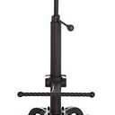 Industrial Bar Stool-Swivel Tractor Seat-Kitchen Dining Counter Chair-Extra Pub Height- Adjustable 24.8-31"-Iron Cast Design