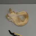 WIGNEE Double Butterfly Glueless Weft Hair Extensions Human Hair 2 PCS Real Human Hair Beaded Weft Hair Extensions Human Hair Blonde Color for women(613#)