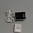 Window Camera 5MP 2K,2.4GHz & WiFi Indoor Cameras for Home Security,Window Security Camera with Mounting Sticker Al Color Night Vision,Person & Motion Detection (White) (Dark-black)