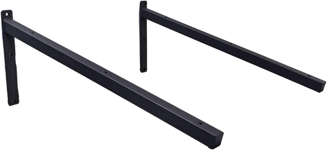 Angled Awning Brackets , Heavy-Duty Window Awning Rack Stands , Outdoor Porch Door Awning Bracket for Front Doors, Windows, Porches, Balconies (No Screws Installed)
