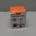 Brigii 304 Stainless Steel Burger Press - 4.5" Hamburger Patty Maker, Heavy Duty Stainless Steel Burger Press for Ground Beef, Burgers (Dishwasher Safe)