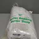 QSH Ruffle White Duvet Cover California King Size- Washed Cotton Shabby Farmhouse Chic Ruffled Bedding 3pcs(1 Soft Cotton Duvet Cover +2 Ruffle Pillowshams) Aesthetic French Country Calking Bed