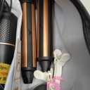 Hair Styler Hair Dryer Brush - 110,000 RPM High-Speed Hot Air Styler,Multi Stylers with Auto-Wrap Curler, Professional Blow Dryer Brush for Fast Curling Volumizing Straightening Styling(Black-Golden)