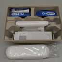 Oral-B Rechargeable Electric Toothbrush, iO5 Limited Deep Clean & Whiten, 5 Cleaning Modes, Visual Pressure Sensor to Protect Gums, Travel Case, 3 Brush Heads, White (1 Count (Pack of 1))