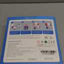 EagleStone Bubble Guns for Kids 4-8, 2 Pack Light-Up Automatic Bubble Gun Blasters with 4 Solution, Bubble Machine for Toddlers, Outdoor Summer Toy, Easter Gifts, Birthday Wedding Party Favors (Deep Blue Deep Red)