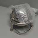 MARKY'S Silver Plated Dome Shape Caviar Server - 1-4 Servings