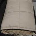 anfie Weighted Blanket Kids(40"x60" 5lbs) Weighted Blanket Cooling Blanket for Sleeping,Throw Size Breathable Blanket with Premium Glass Bead(Khakil)