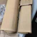 UNISHADES Blackout Bamboo Blinds, w/Lining, 34 1/4" W × 48" H - Natural