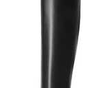 DREAM PAIRS Women's Over The Knee Stretch Thigh High Boots Chunky High Heels Pointed Toe Long Fall Boots, 9