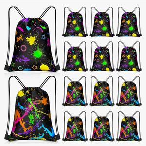 Yiyiring 30 Pcs Glow in the Dark Gift Bags Neon Treat Drawstring Bags for Glow Party Supplies Birthday Travel Camping Decor(Neon Party) Yiyiring 30 Pcs Glow in the Dark Gift Bags Neon Treat Drawstring Bags for Glow Party Supplies Birthday Travel Camping Decor(Neon Party)