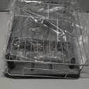 Stainless Steel Dish Drying Rack - Large Capacity Kitchen Counter Organizer with Drain Board, Utensil Holder & Detachable Cup Shelf, 304 Surgical-Grade Rust-Proof Dish Drainer, Easy Assembly (Gray)