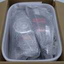 Nakuuly Tail Light Assembly Compatible With 2005-2015 Tacoma Pickup Driver and Passenger Side LED Taillights Brake Signal Assembly with Bulb and Harness (Black Housing Style)