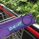 Clean Cart Secure Shopping Cart Handle Cover, Bright Colors, 3-Pack