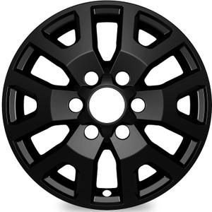 4-Pack 17 inch Wheel Skins Compatible with Toyota Tacoma SR5 2024 2025 2026, Fits 17" Alloy Wheel OEM#42611-AK011, Bright Black Color Wheel Cover