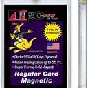Box(25) Pro-Mold 35pt. Magnetic One Touch Card Holders UV Safe #MH35