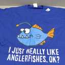 I Just Really Like Anglerfishes, Ok? Angler Fish T-Shirt, 3XL