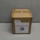 Disco Ball Globe, Home Decor Statues, Classic Tabletop Art Sculpture with Metal Base, Discoball Unique Western Modern Decorative Aesthetic Sculptures, 8.5" x 8" x 12", Bright Gold