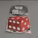 72PCS Casino Dice Hanging Swirls Decoration Casino Night Party Ceiling Streamer Banner Red Black White Dice Paper Cutout Las Vegas Party Vegas-Theme Event Birthday Party Favor Decor Supplies