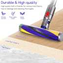 Soft Roller Brush Bar Compatible with Dyson V15 Detect Handheld Vacuum Cleaner, Parts No.971634-01, with 2 Pack V15 HEPA Filters
