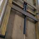 Flash Furniture Hercules Series 7' x 40" Rustic Solid Pine Folding Dining Table, Rectangular Antique Farmhouse Dining and Event Extension Table