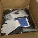 4FT x 6FT Black Shimmer Wall Backdrop,Shiny Sequins,24PCS Sequins Backdrop Decoration Panels, Glitter Bling Photo Background Decorations for Birthday Party Wedding Engagement Anniversary Graduation