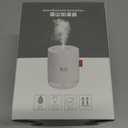 Portable Mini Humidifier, 500ml Small Cool Mist Humidifier, USB Personal Desktop Humidifiers for Baby Bedroom Travel Office Home, Auto Shut-Off, 2 Mist Modes, Super Quiet, White