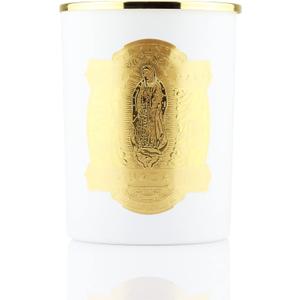 SAINT Virgin Mary of Guadalupe Scented Candle with Prayer and Prayer Coin, Soy Coconut Aromatherapy Candle with 80 Hour Burn Time, Special Edition, White