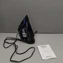 IronDaySteam Iron for Clothes 20s Fast Heat-up,1700W Iron with 14.07oz Large Water Tank,Non-Stick Ceramic Soleplate, Anti-Drip, Auto-Off, Burst Steam, Self-Cleaning, Ironing Clothes for Home, Blue 