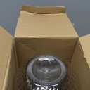 Maxcheck 4 Pcs Self Watering Hanging Planters Indoor Gift 6.5'' 4.5'' Hanging Flower Pots Baskets Outdoor Self Watering Plant with 3hooks Drainage Holes for Home(Grey,Clear)