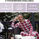 Rocky Thermal Underwear Men Long Johns Men Thermal Underwear Thermals Mens Base Layer Mens Thermals Top and Bottom Set (Black, L)