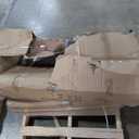 Stainless Steel Utility Sink with Retractable Hot & Cold Faucet, 47.2" Free Standing Single Bowl Sink with Drainboard for Kitchen, Laundry Room, Garage, Farmhouse