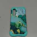 Hocase for Galaxy S25 Plus Case, Shockproof Heavy Duty Protection Soft Silicone Rubber Bumper+Hard Plastic Hybrid Protective Case for Samsung Galaxy S25 Plus (6.7") 2025 - Mint