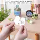 Positive Turtle Jar  Funny Birthday Christmas Gifts for Women Men Teens Stocking Stuffers Teen Girls Son Mom Dad Daughter Sister Friend Coworkers Teachers Gifts, Sea Turtle Gift for Women