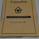 FramePro School Years Picture Frame Pre K to 12 Wooden Graduation Gift Collage Frame with Stand Easel, Displays One 4x6 and Twelve 2x3 Wallet Photos