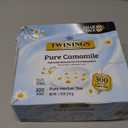 Twinings Pure Camomile Herbal Tea Individually Wrapped Bags, 100 Count (Pack of 1), Delicate for Pure Relaxation, Naturally Caffeine-Free, Enjoy Hot or Iced, 100 Teabags