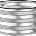 GreatBuddy 221ft Galvanized Raised Garden Beds Outdoor, Metal Planter Boxes Outdoor for Vegetables, Fruits, Flower, Herb, Anti-Rust& Weather-Resistant, Silver